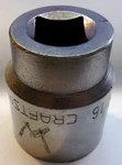 Vintage Craftsman 5/16" 12 Pt 3/4" Drive Shallow Socket 47778 Made Usa. Fixed Price $8.00.