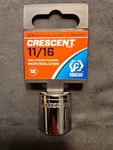 Crescent 11/16 Socket 3/8 Drive 12 Point. Fixed Price $6.00.