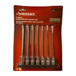 Pieces Husky 795164 3/8 In. Drive Sae Long Hex Bit Socket Set 426-CB41. Fixed Price $23.99.