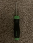 Snap On Tools SSDMR4B Green Ratchet Screwdriver. Fixed Price $75.00.