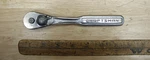 Vintage Craftsman V-43785 Ratchet, 3/8" Dr. X 6-13/16",W/OIL Port,fair,read!. Fixed Price $17.99.