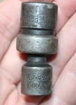 Snap-on No. IPF16 1/2" Sae 3/8" Drive 6-POINT Shallow Impact Swivel Socket Usa. Fixed Price $23.24.