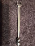 Snap-on Tools Flex Head Wrench 9/16" 12 Point FH018 Usa S-5-11. Fixed Price $18.00.