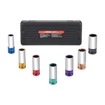 Vevor Lug Nut Impact Socket Set 1/2 Drive Metric 6-POINT Deep 7PCS. Fixed Price $29.99.