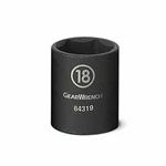 Gearwrench 84319N 3/8" Drive 6 Point 18MM Standard Impact Socket. Fixed Price $18.00.