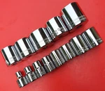 New Craftsman Tools 13 Piece 3/8" Drive Shallow Sae 6 Point Socket Set 1/4-1". Fixed Price $26.43.