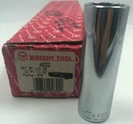 Wright 4622 Socket 11/16" Deep, 12PT, 1/2 Inch Drive Usa Made Free Ship. Fixed Price $14.95.