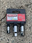 Sears Craftsman 3 Piece Adapter Set Part Number 9596789. Fixed Price $39.99.