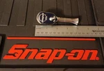 Snap-on Tools Usa New 3/8" Drive Stubby Chrome Fixed Head Ratchet FK80. Fixed Price $120.00.