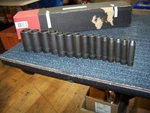 Lot Of 15 Proto J72116 Impact Socket Set 3/8" Drive 7732H Thru 7708H 4JW95 New. Fixed Price $249.99.