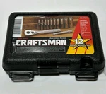 Craftsman Tools Usa 34781 New 12PC Sae 1/4 Drive Socket Ratchet Set - 6 Point. Fixed Price $85.00.