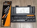 Gearwrench 15PC Pro Ratcheting Serpentine Belt Tool Set W/ Case #3680D. Fixed Price $106.94.