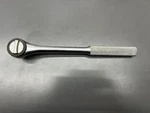 (e) Rare Armstrong 12-913 1/2 Drive Round Head Heavy Duty Ratchet Vgc Usa. Fixed Price $70.00.