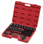 Sunex Tools 2568 43 Pc 1/2" Dr. Sae Master Impact Socket Set New!. Fixed Price $258.99.
