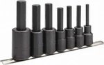 Proto 7 Piece 1/2" Drive Inch Impact Hex Bit Socket Set 1/4 5/8". Fixed Price $173.93.