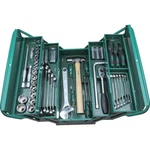 Sata 95104A70 Tool Set 70PCS 12.7MM Drive 12PT Socket With Box Green. Fixed Price $499.00.