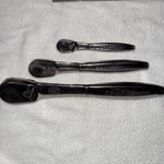 Craftsman 1/4 3/8 & 1/2 Drive Ratchet Thin Profile 44996, 44995, 44994. Fixed Price $80.00.