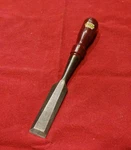 Stanley Made In Usa 1" Wood Chisel With New Old Stock Hickory Handle W/ Decal. Fixed Price $55.95.
