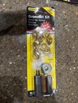 General Tools 71262 Kit Rustproof Solid Brass Grommets 3/8 Inch (10 Mm). Fixed Price $13.00.