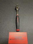 Snap-on Tools Usa New Red 3/8 Drive Compact Round Head Swivel Ratchet FHCNF72. Fixed Price $180.00.