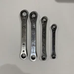 Snap-on Wrenches RBM1011S, RBM1213A, RBM1415A And RBM1618 (engraved). Fixed Price $49.99.