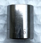 Craftsman Tools Usa G44225, 1/2" Drive, 11/16" Socket, Shallow, *8 Point Star*. Fixed Price $7.39.
