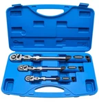 Extendable Ratchet Set 3PCS 1/4", 3/8" & 1/2" Drive Flexible Head, Blue. Fixed Price $114.66.