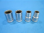 Vintage Husky 1/2" Dr Socket 12PT, Knurled, Underlined Logo Usa *you Pick Size*. Fixed Price $11.99.