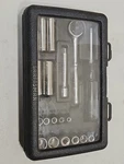 Vintage Craftsman Socket Set 1/4" Dr. 19 Pc. 9-34800 U.s.a. Case Nos. Fixed Price $55.00.