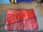 Proto 2414 10-POCKET Vinyl Tool Roll W/red Tie. Fixed Price $12.95.