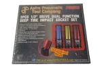 3 Piece 1/2" Drive Dual Function Deep Tire Impact Socket Set AST78815 New!. Fixed Price $29.88.