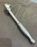 Vintage Snap On Usa 3/8" Drive Standard Length Ratchet F710D Underlined. Fixed Price $47.99.