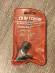 Sears Craftsman Tools Usa Rare 3P Multi Drive Low Clearance Socket Cap Set 43303. Fixed Price $59.99.