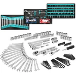 Mechanics Tool Set Sockets Sae/metric Ratchet Wrench 90-TOOTH 149-PIECES. Fixed Price $115.99.