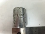 Urrea 5424 3/4" 12 Point Standard Hand Socket 1/2" Drive. Fixed Price $5.95.