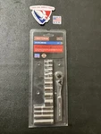 Nos Sears Craftsman Usa 1/4 Dr 14PC Socket Set 34747 W/ 44807 Ratchet. Fixed Price $44.99.