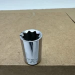 Vintage Craftsman Usa 1/2" Socket 8 Pt Star Double Square Drive 44222. Fixed Price $6.95.