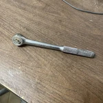 Vtg Husky Cb 43 Round Head 3/8" Drive Ratchet, Usa, Vg Condition. Fixed Price $17.00.