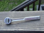 Vtg Craftsman -v- Series 3/8" Drive Thumb Wheel Ratchet Usa Quick Release. Fixed Price $22.99.