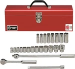 425 - 1/2INCH Drive 24 Piece Metal Boxed Set 12 Point Standard Sockets. Fixed Price $806.94.