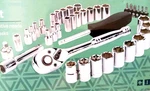 Blue Ridge Tools 41 Pc Mechanics 3/8" Socket Wrench Set+bits Automotive Repairs. Fixed Price $25.00.
