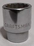Vintage Craftsman 5/16" 12 Pt 3/4" Drive Shallow Socket 47778 Made Usa. Fixed Price $27.99.
