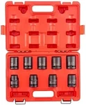 Sunex Tools 4687 3/4-INCH Drive 12-POINT Sae Impact Socket Set, 9-PIECE. Fixed Price $162.39.