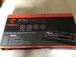Torelli INV00518 40-PIECE Socket Set, Sae & Metric. Fixed Price $9.99.