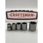 Craftsman 5PC Sae 6 Point Socket Set 3/8 Drive Made Usa 43001 43002 43004 43005. Fixed Price $18.95.