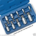 10PC Xzn Triple Square Spline Power Socket Driver Bit Tool Set Kit. Fixed Price $18.95.