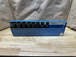 Matco Tools 1/2 Metric Impact Socket Lot With Tray 8 Piece. Fixed Price $85.00.
