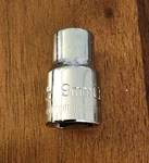 Craftsman 9MM Socket 6 Point 3/8" Drive Z-ah 43541. Fixed Price $10.00.