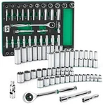 Sk Tools Usa 01456-216P 49 Piece 1/2" Drive Master Socket Set (01456216P). Fixed Price $182.54.