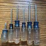 Vtg Craftsman Wf Series Screwdriver Set #41141,41295,41294,41027,41473,4118. Fixed Price $25.00.